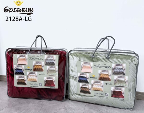 FRAZADA DE TERCIOPELO 1 PAÑO 4KG (FARDO X 24 UNDS)