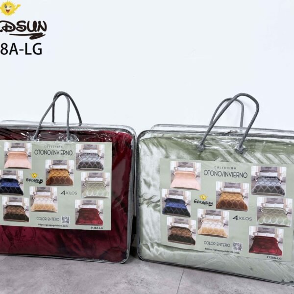 FRAZADA DE TERCIOPELO 1 PAÑO 4KG (FARDO X 24 UNDS)