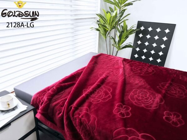 FRAZADA DE TERCIOPELO 1 PAÑO 4KG (FARDO X 24 UNDS)