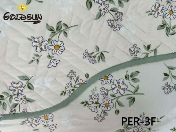 SET EDREDON DE VERANO 7 PIEZAS CON CORTINA (CAJA X 12 UNDS)