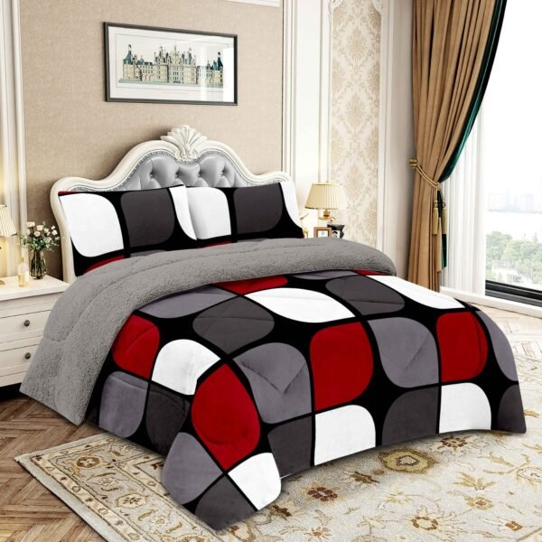 COBERTOR ACOLCHADO P/C 1 PIEZA 2 PLAZAS ESTAMPADO (FARDO X 20 UNDS)