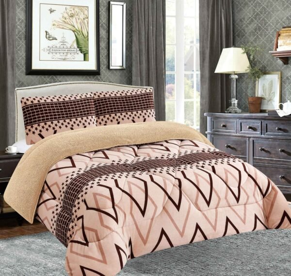 COBERTOR ACOLCHADO P/C 1 PIEZA 2 PLAZAS ESTAMPADO (FARDO X 20 UNDS)