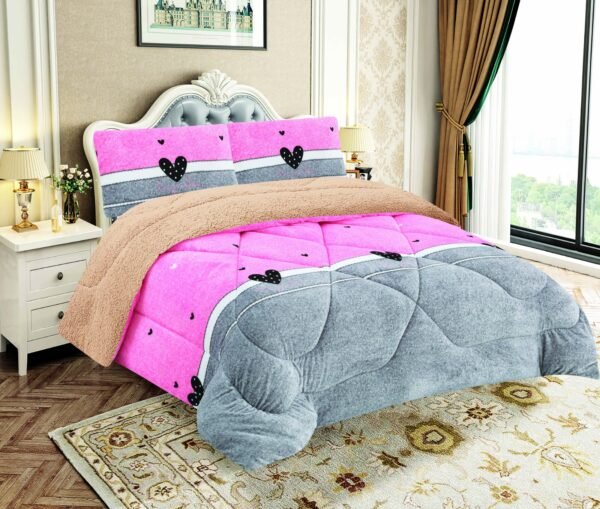 COBERTOR ACOLCHADO P/C 1 PIEZA 2 PLAZAS ESTAMPADO (FARDO X 20 UNDS)