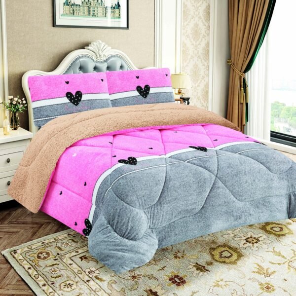 COBERTOR ACOLCHADO P/C 1 PIEZA 2 PLAZAS ESTAMPADO (FARDO X 20 UNDS)