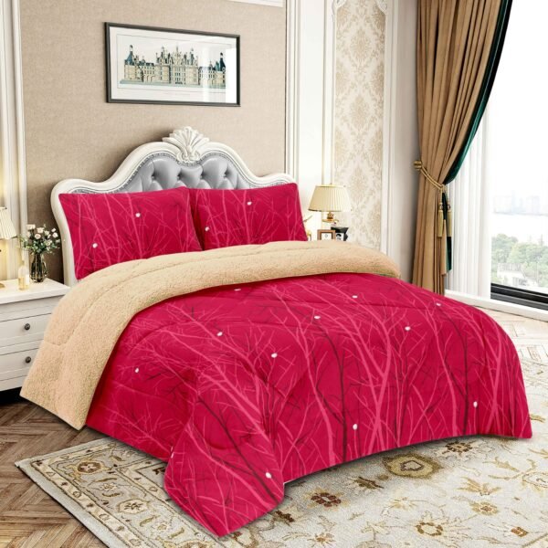 COBERTOR ACOLCHADO P/C 1 PIEZA 2 PLAZAS ESTAMPADO (FARDO X 20 UNDS)