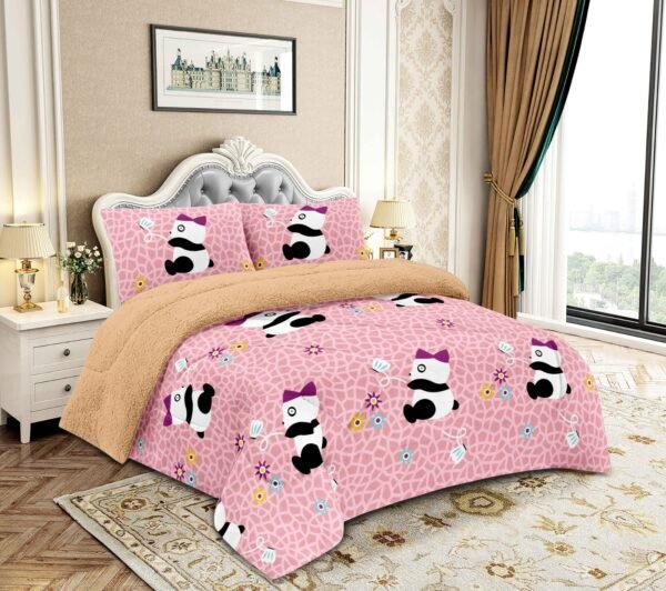 COBERTOR ACOLCHADO P/C 1 PIEZA 2 PLAZAS ESTAMPADO (FARDO X 20 UNDS)