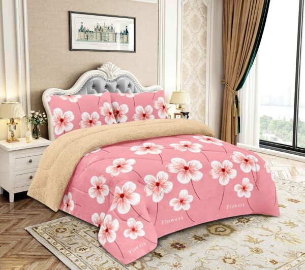 COBERTOR ACOLCHADO P/C 1 PIEZA 2 PLAZAS ESTAMPADO (FARDO X 20 UNDS)