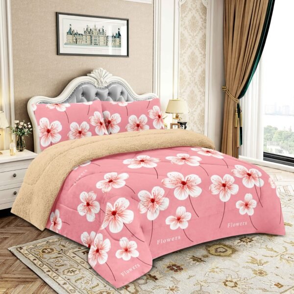 COBERTOR ACOLCHADO P/C 1 PIEZA 2 PLAZAS ESTAMPADO (FARDO X 20 UNDS)