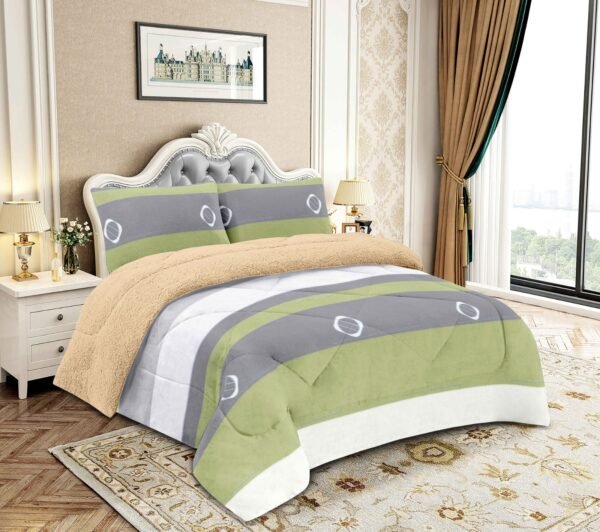 COBERTOR ACOLCHADO P/C 1 PIEZA 2 PLAZAS ESTAMPADO (FARDO X 20 UNDS)