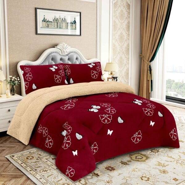 COBERTOR ACOLCHADO P/C 1 PIEZA 2 PLAZAS ESTAMPADO (FARDO X 20 UNDS)