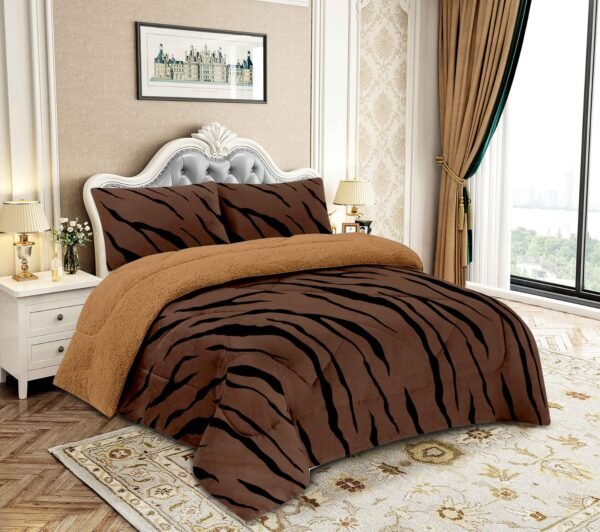 COBERTOR ACOLCHADO P/C 1 PIEZA 2 PLAZAS ESTAMPADO (FARDO X 20 UNDS)