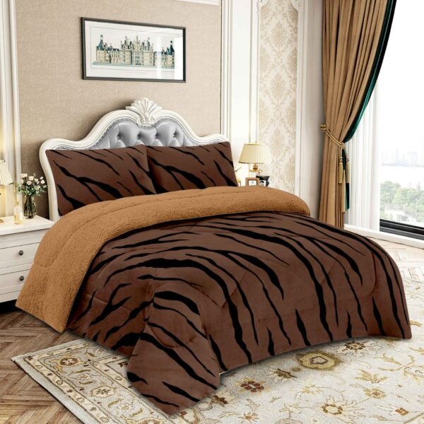 COBERTOR ACOLCHADO P/C 1 PIEZA 2 PLAZAS ESTAMPADO (FARDO X 20 UNDS)