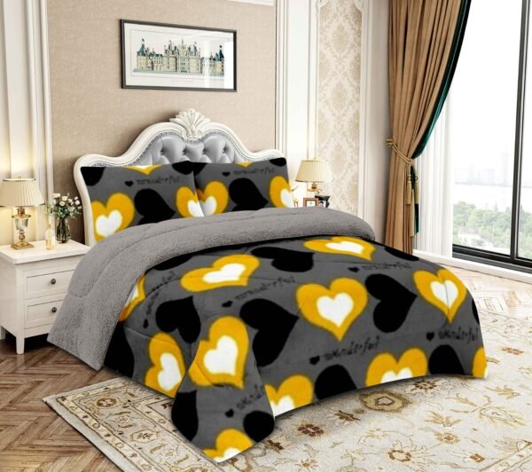 COBERTOR ACOLCHADO P/C 1 PIEZA 2 PLAZAS ESTAMPADO (FARDO X 20 UNDS)