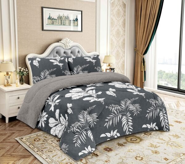 COBERTOR ACOLCHADO P/C 1 PIEZA 2 PLAZAS ESTAMPADO (FARDO X 20 UNDS)