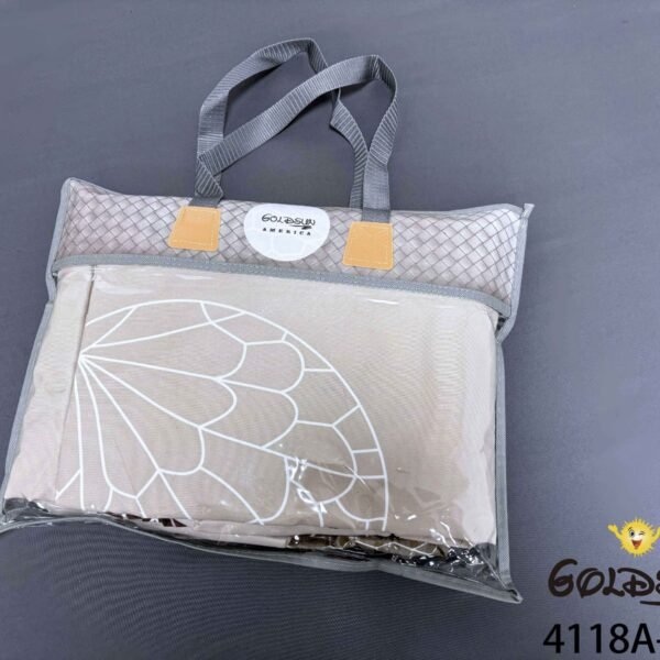 COBERTOR TELA CON TELA ACOLCHADO 5 PIEZAS 2 PLAZAS (FARDO X 20 UNDS)