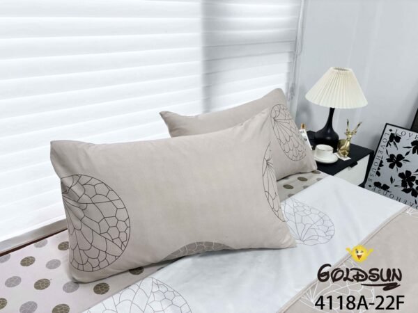 COBERTOR TELA CON TELA ACOLCHADO 5 PIEZAS 2 PLAZAS (FARDO X 20 UNDS)