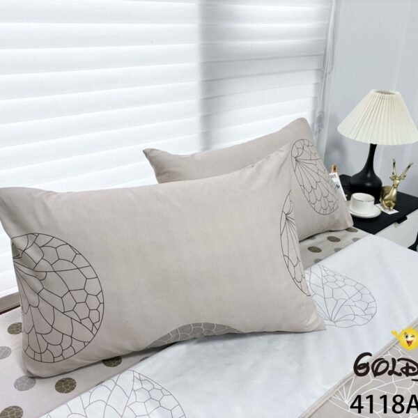 COBERTOR TELA CON TELA ACOLCHADO 5 PIEZAS 2 PLAZAS (FARDO X 20 UNDS)