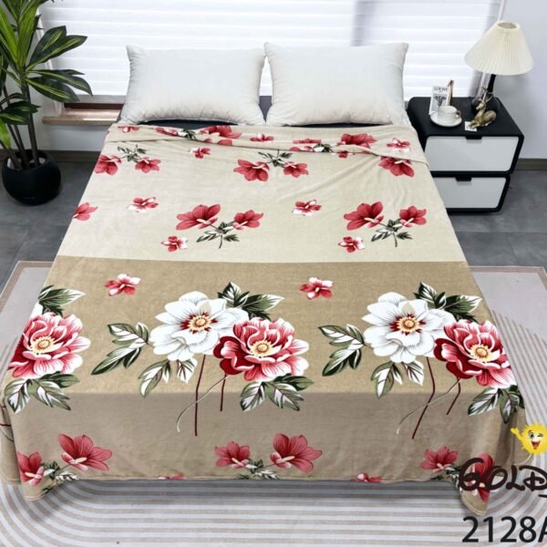 MANTA PIEL DE DURAZNO ESTAMPADA 800G (FARDO X 100 UNDS)