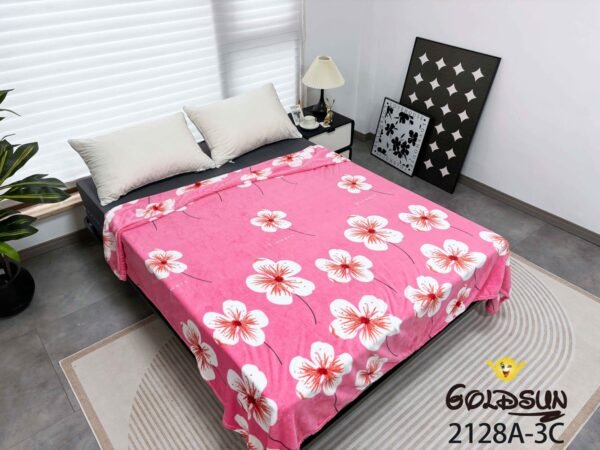 MANTA PIEL DE DURAZNO ESTAMPADA 800G (FARDO X 100 UNDS)