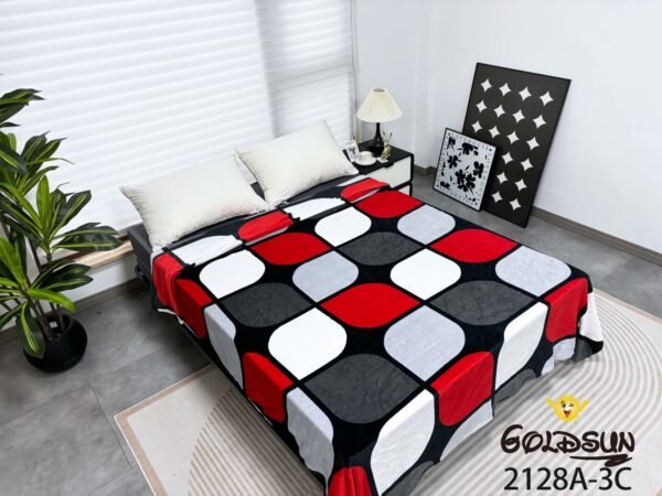 MANTA PIEL DE DURAZNO ESTAMPADA 800G (FARDO X 100 UNDS)