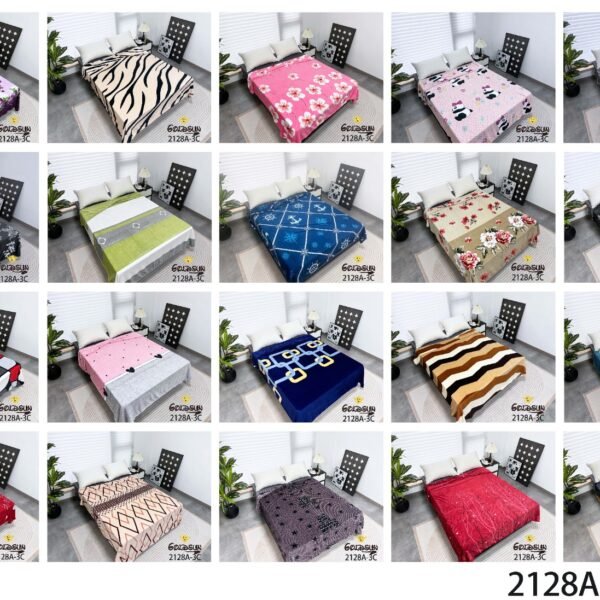 MANTA PIEL DE DURAZNO ESTAMPADA 800G (FARDO X 100 UNDS)