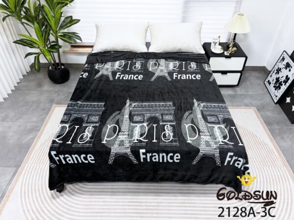 MANTA PIEL DE DURAZNO ESTAMPADA 800G (FARDO X 100 UNDS)