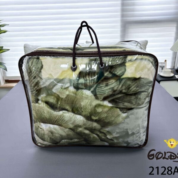 FRAZADA DE TERCIOPELO DOBLE CARA 2 PAÑOS MODELO AMERICA 8KG (FARDO X 16 UNDS)