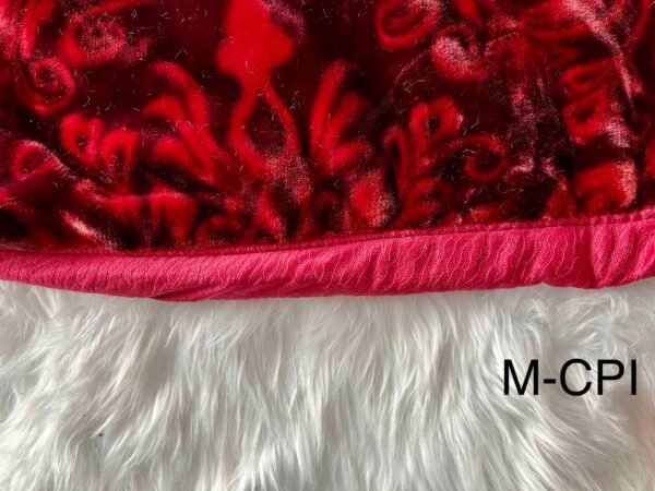 FRAZADA DE TERCIOPELO DOBLE CARA 2 PAÑOS 4 KG (FARDO X 26 UNDS)