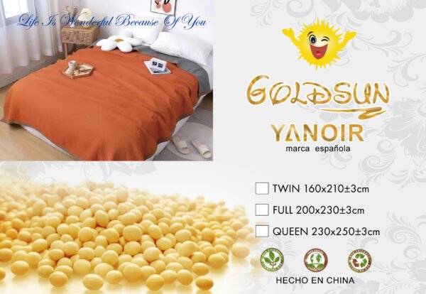 COLCHA DE LUJO 1 PIEZA MODELO ARABE  (FARDO X 30 UNDS)