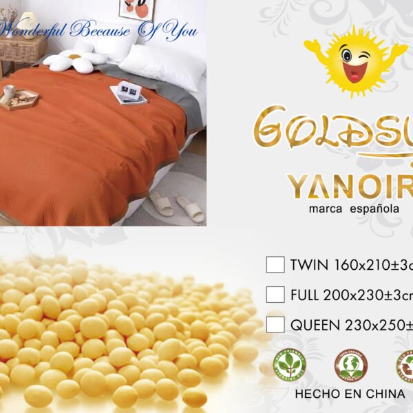 COLCHA DE LUJO 1 PIEZA MODELO ARABE  (FARDO X 30 UNDS)