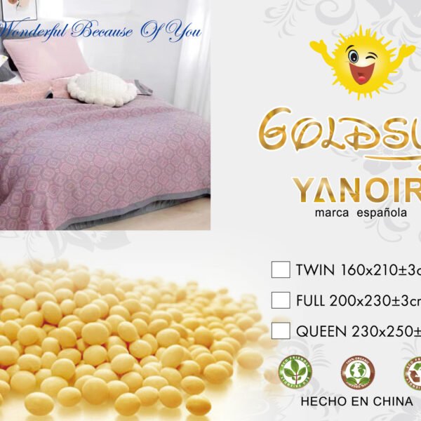 COLCHA DE LUJO 1 PIEZA MODELO ARABE  (FARDO X 30 UNDS)