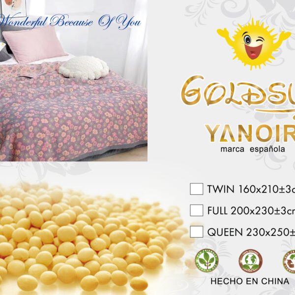 COLCHA DE LUJO 1 PIEZA MODELO ARABE  (FARDO X 30 UNDS)