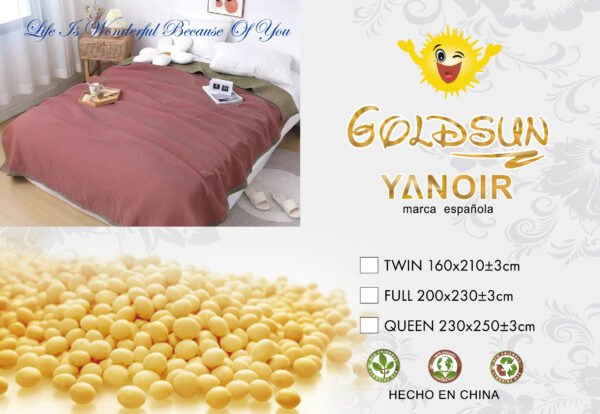 COLCHA DE LUJO 1 PIEZA MODELO ARABE  (FARDO X 30 UNDS)