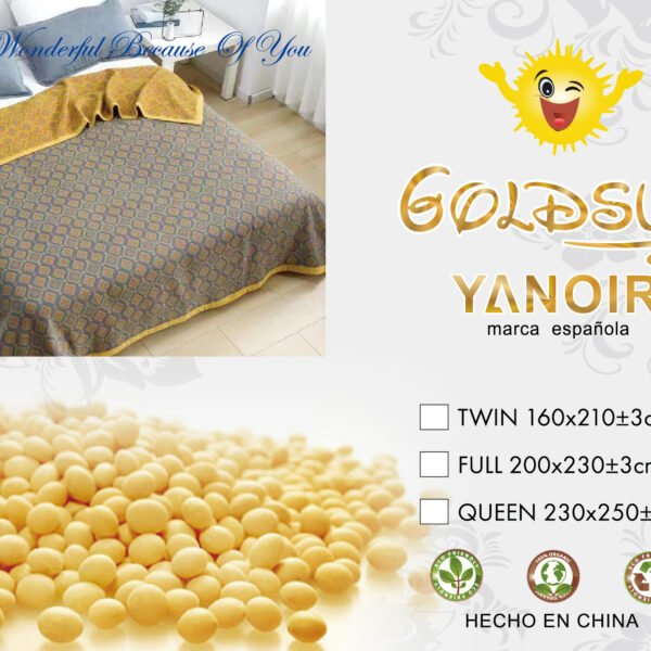 COLCHA DE LUJO 1 PIEZA MODELO ARABE  (FARDO X 30 UNDS)