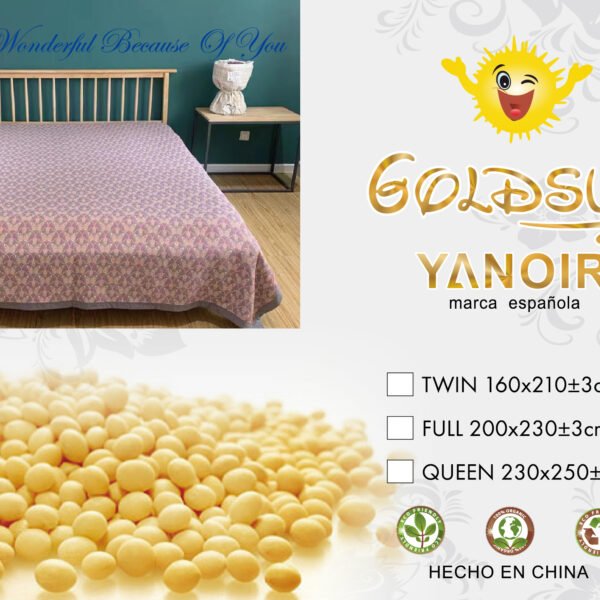 COLCHA DE LUJO 1 PIEZA MODELO ARABE  (FARDO X 30 UNDS)