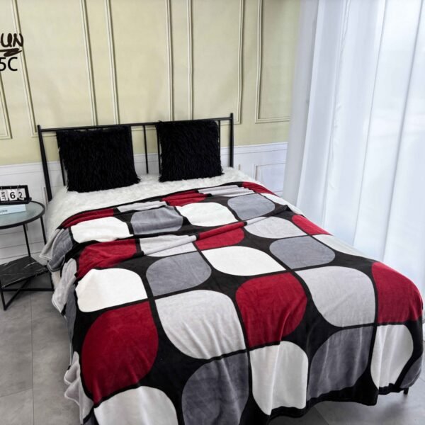 MANTA PIEL DE DURAZNO ESTAMPADA 950 G (FARDO X 80 UNDS)