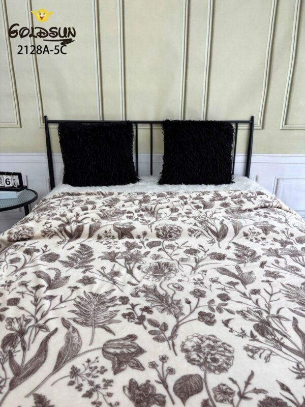 MANTA PIEL DE DURAZNO ESTAMPADA 950 G (FARDO X 80 UNDS)