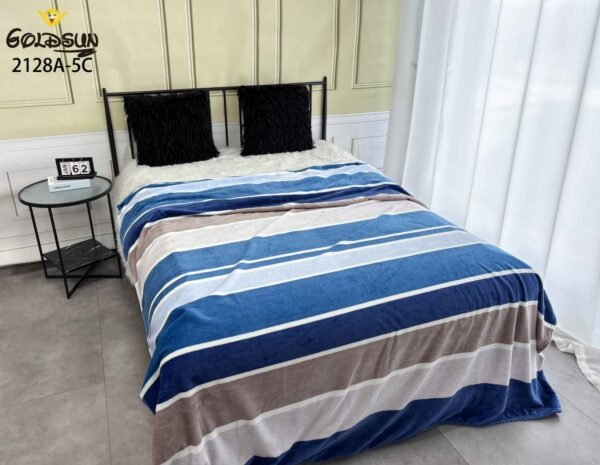 MANTA PIEL DE DURAZNO ESTAMPADA 950 G (FARDO X 80 UNDS)