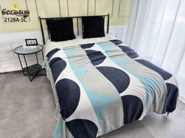 MANTA PIEL DE DURAZNO ESTAMPADA 950 G (FARDO X 80 UNDS)