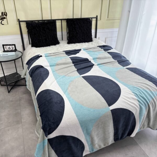 MANTA PIEL DE DURAZNO ESTAMPADA 950 G (FARDO X 80 UNDS)