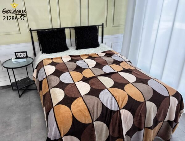 MANTA PIEL DE DURAZNO ESTAMPADA 950 G (FARDO X 80 UNDS)