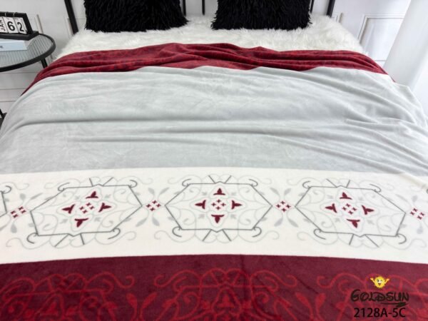 MANTA PIEL DE DURAZNO ESTAMPADA 950 G (FARDO X 80 UNDS)