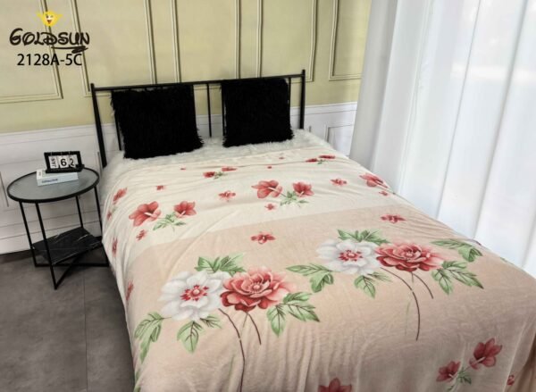 MANTA PIEL DE DURAZNO ESTAMPADA 950 G (FARDO X 80 UNDS)