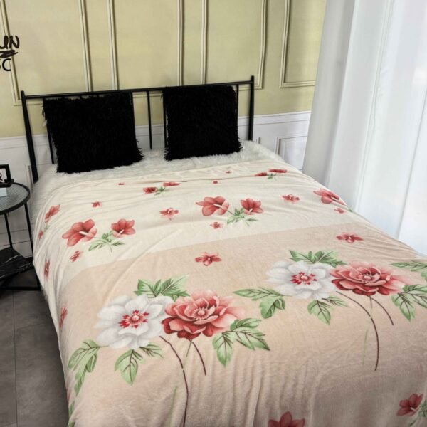 MANTA PIEL DE DURAZNO ESTAMPADA 950 G (FARDO X 80 UNDS)