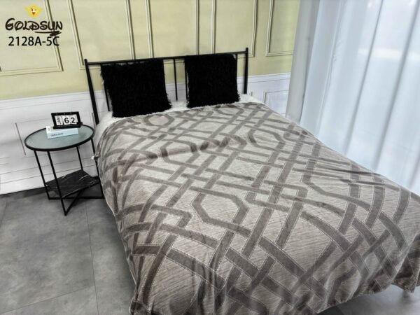 MANTA PIEL DE DURAZNO ESTAMPADA 950 G (FARDO X 80 UNDS)