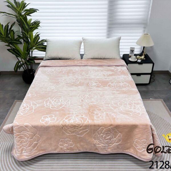 FRAZADA DE TERCIOPELO DOBLE CARA 1 PAÑO 6 KG (FARDO X 16 UNDS)