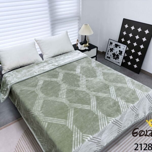 FRAZADA DE TERCIOPELO DOBLE CARA 1 PAÑO 6 KG (FARDO X 16 UNDS)