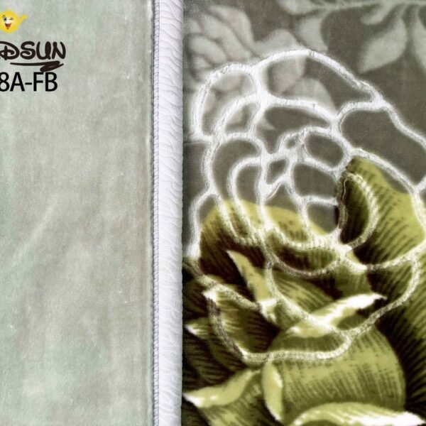 FRAZADA DE TERCIOPELO MODELO COREANO 1 PAÑO 6 KG (FARDO X 16 UNDS)