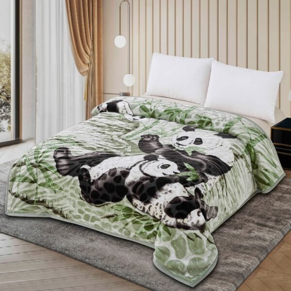 FRAZADA DE TERCIOPELO MODELO COREANO 1 PAÑO 6 KG (FARDO X 16 UNDS)