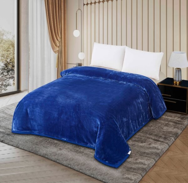 FRAZADA DE TERCIOPELO MODELO COREANO 1 PAÑO 6 KG (FARDO X 16 UNDS)